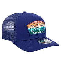 Men's New Era  Royal Los Angeles Dodgers 2025 Spring Training 9SEVENTY Stretch-Snap Trucker Hat