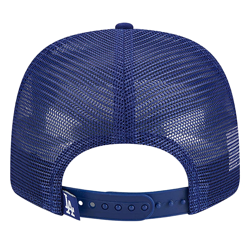 Men's New Era  Royal Los Angeles Dodgers 2025 Spring Training 9SEVENTY Stretch-Snap Trucker Hat