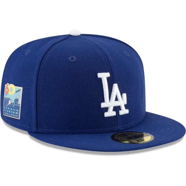 Men's New Era Black Los Angeles Dodgers Jersey 59FIFTY Fitted Hat