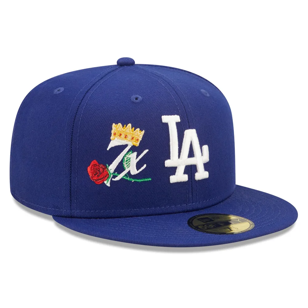 Lids Los Angeles Dodgers New Era 7x World Series Champions Crown 59FIFTY  Fitted Hat - Royal