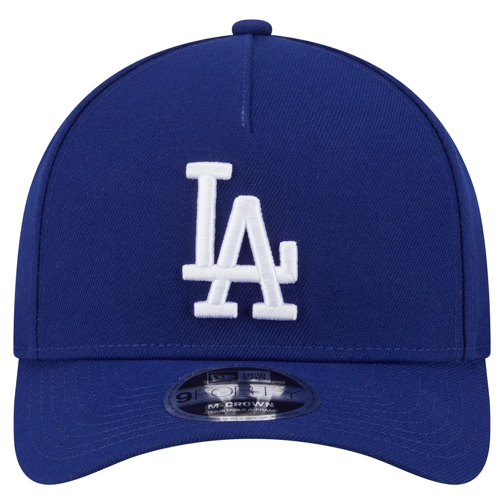 Men's New Era  Royal Los Angeles Dodgers 9FORTY M-Crown Adjustable Hat