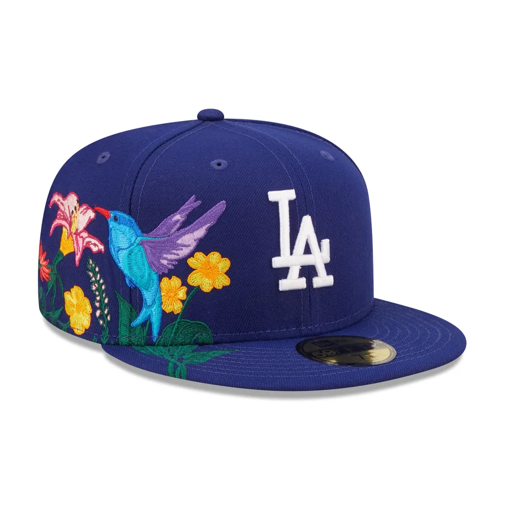 Men's New Era Royal Los Angeles Dodgers White Logo 59FIFTY Fitted Hat 