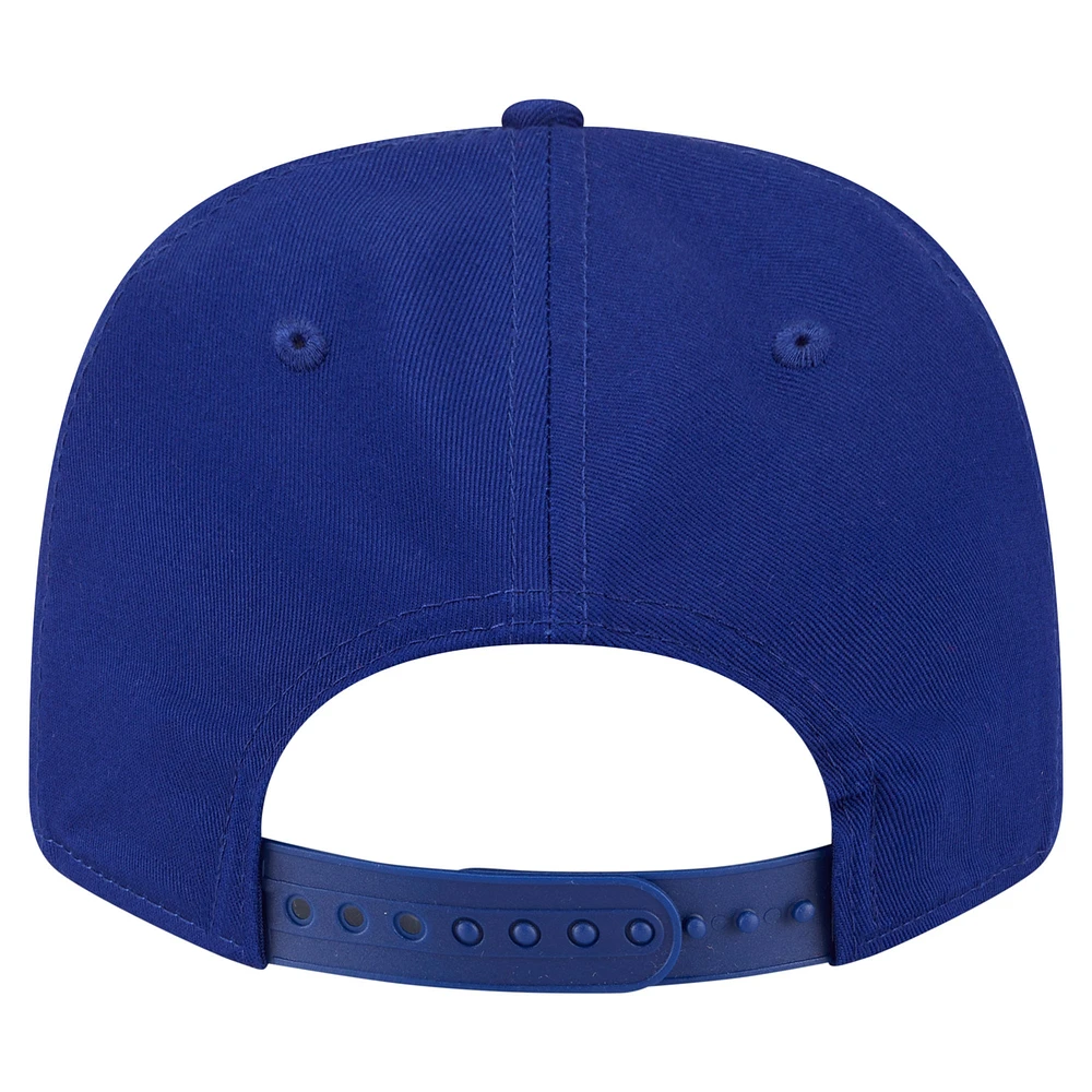 Men's New Era Royal Los Angeles Dodgers Circle Patch 9SEVENTY Stretch-Snap Hat