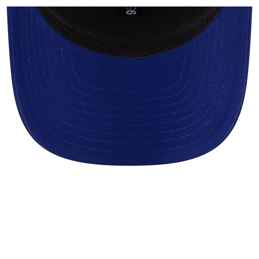 Men's New Era Royal Los Angeles Dodgers Circle Patch 9SEVENTY Stretch-Snap Hat