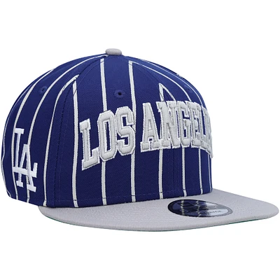 Casquette Snapback 9FIFTY Royal Los Angeles Dodgers City Arch New Era pour homme