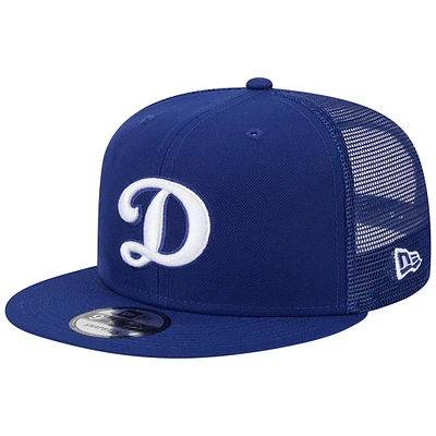 Casquette Snapback 9FIFTY Snapback pour homme Los Angeles Dodgers D Logo Team Color Royal New Era