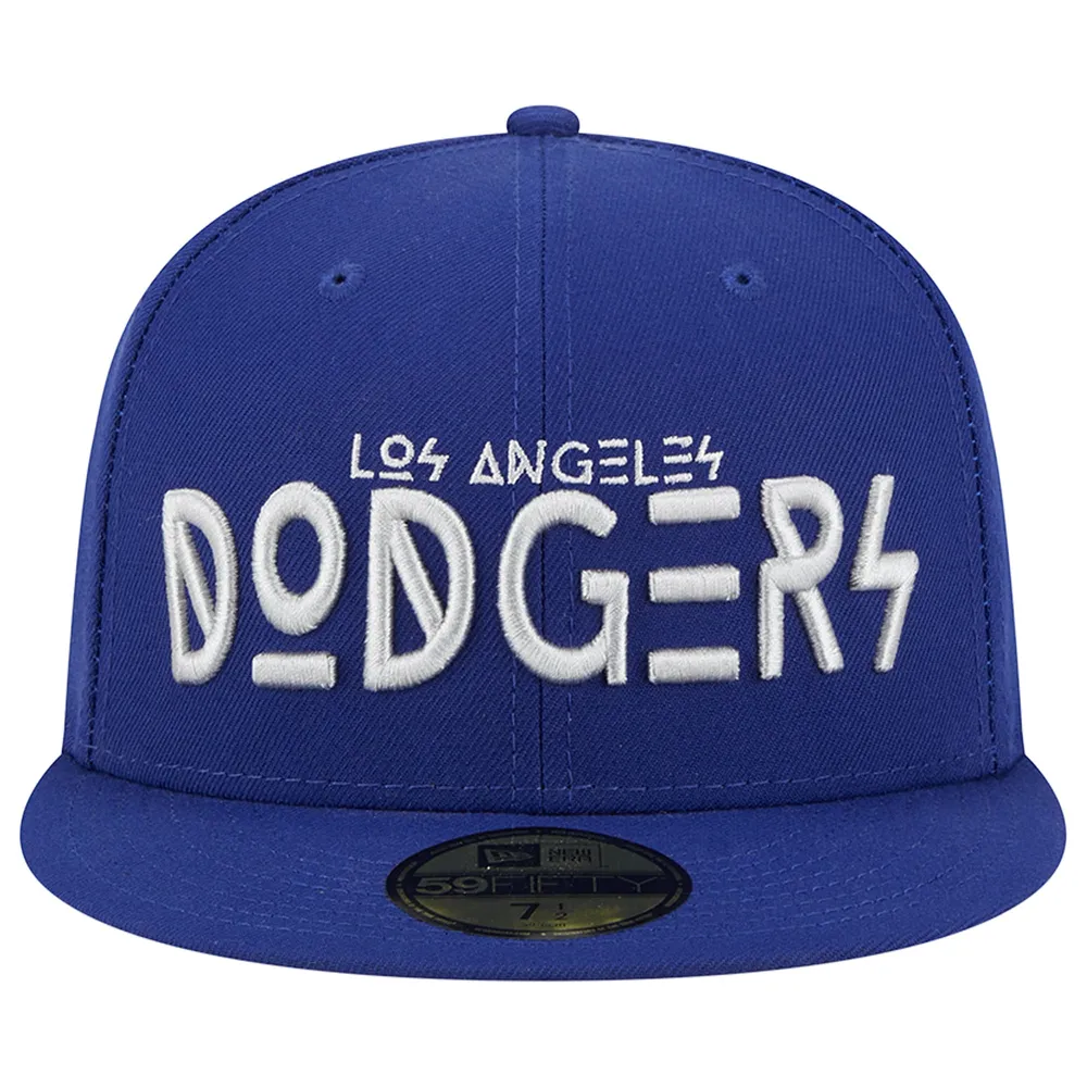 Casquette ajustée 59FIFTY Geo des Dodgers de Los Angeles Royal New Era pour homme