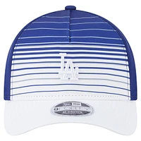 Casquette ajustable New Era Royal Los Angeles Dodgers Gradient 9FORTY M-Crown pour homme
