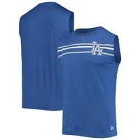 Men's New Era Royal Los Angeles Dodgers Muscle Tank Top