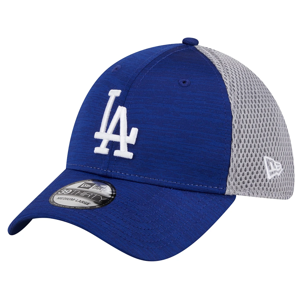 Casquette flexible Neo 39THIRTY Royal Los Angeles Dodgers New Era pour homme