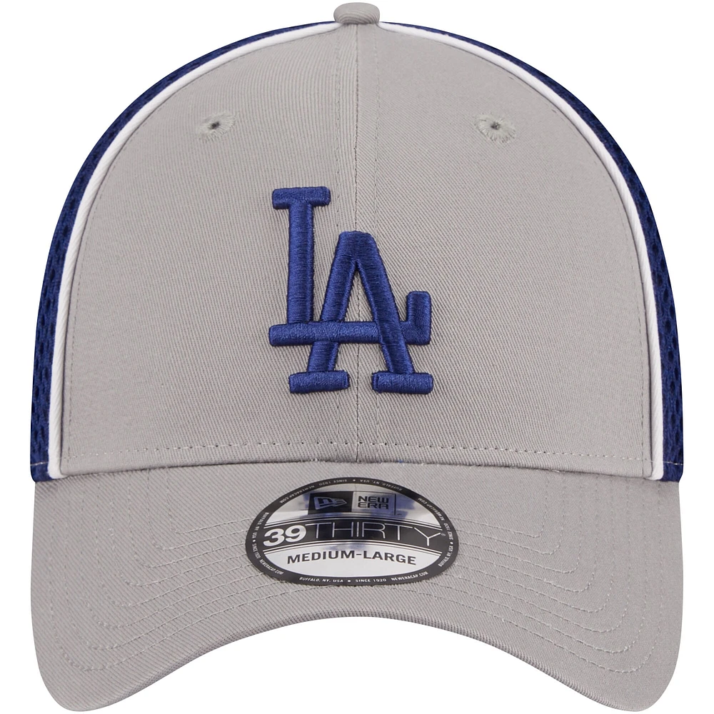 Men's New Era Royal Los Angeles Dodgers Pipe 39THIRTY Flex Hat