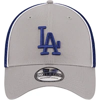 Casquette flexible 39THIRTY Pipe Royal Los Angeles Dodgers New Era pour homme