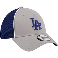 Casquette flexible 39THIRTY Pipe Royal Los Angeles Dodgers New Era pour homme