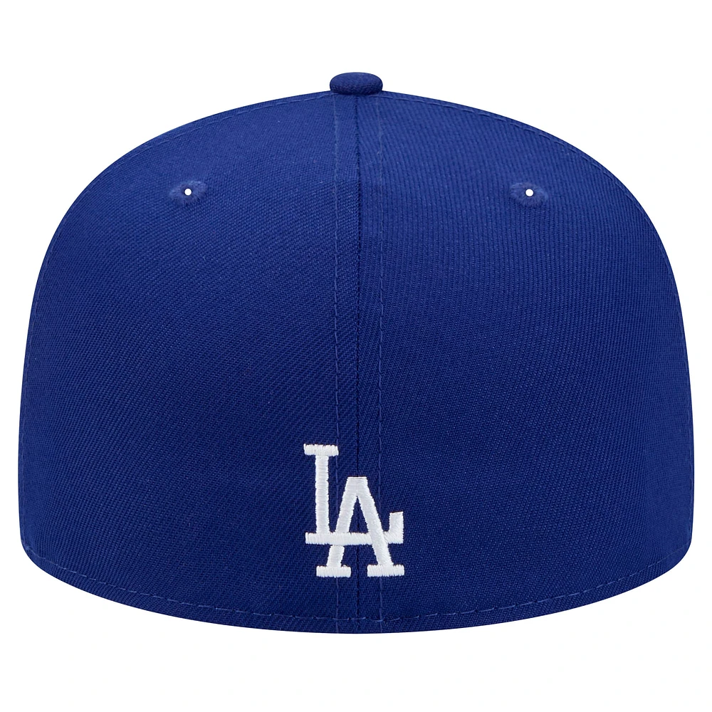 Casquette ajustée Ransom 59FIFTY Royal Los Angeles Dodgers de New Era pour homme