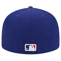 Casquette ajustée 59FIFTY camouflage Realtree Royal Los Angeles Dodgers New Era pour hommes