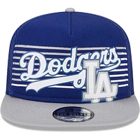 New Era Royal Los Angeles Dodgers Speed ​​Golfer Trucker Snapback Casquette pour homme