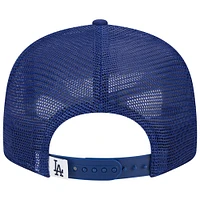 Casquette New Era Royal Los Angeles Dodgers Team Color Trucker 9FIFTY Snapback pour homme