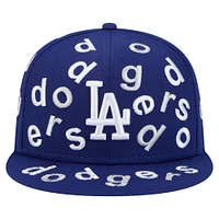 Men's New Era Royal Los Angeles Dodgers Team Confetti 59FIFTY Fitted Hat