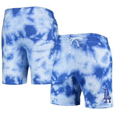 Men's New Era Royal Los Angeles Dodgers Team Dye Shorts