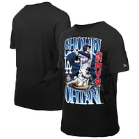Men's New Era Shohei Ohtani Black Los Angeles Dodgers MVP T-Shirt