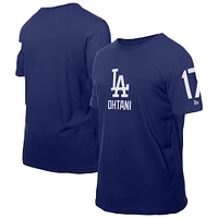 T-shirt New Era Shohei Ohtani Royal pour homme avec nom et numéro des Dodgers de Los Angeles