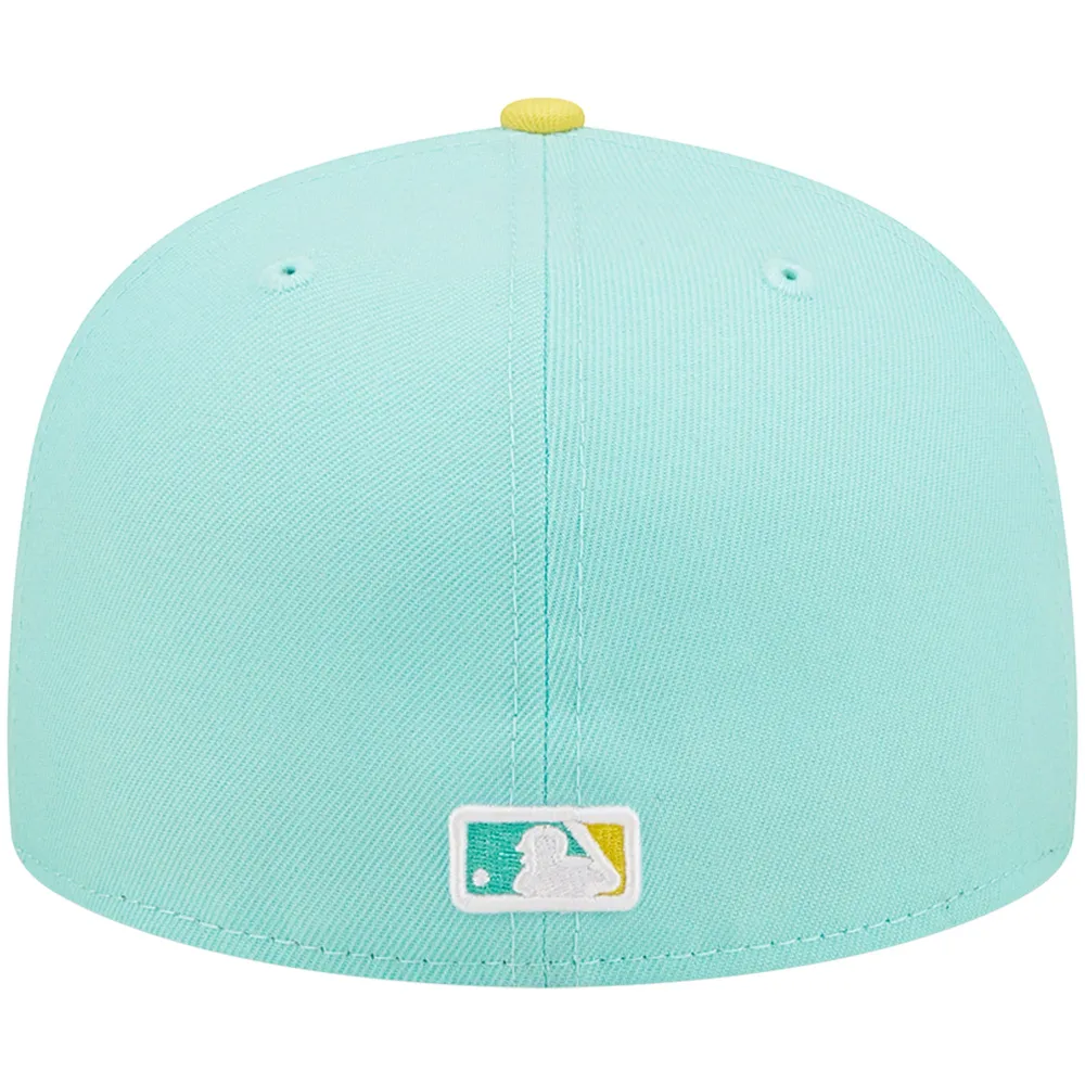 Men's Los Angeles Dodgers New Era Light Blue Color Pack 59FIFTY Fitted Hat