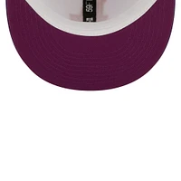 Casquette ajustée 59FIFTY Grape Lolli des Los Angeles Dodgers 40th Anniversary at Dodger Stadium New Era pour homme, blanc/violet