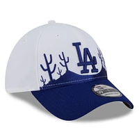 Men's New Era  White/Royal Los Angeles Dodgers 2025 Spring Training Landscape 39THIRTY Flex Hat