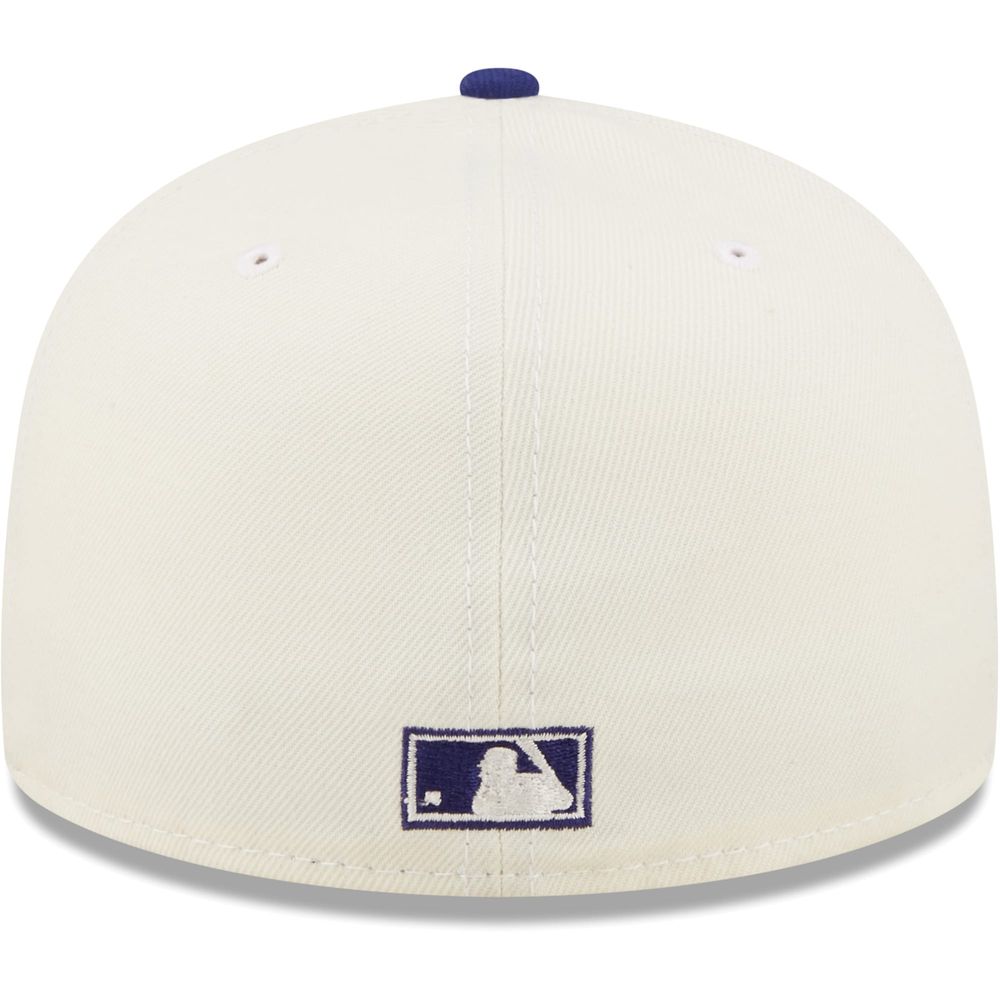 Los Angeles Dodgers New Era Chrome/Dark Royal And Gray Bottom With