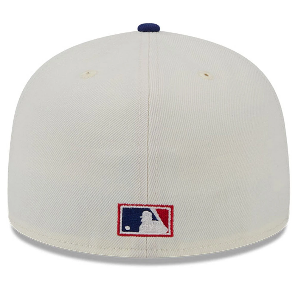 Casquette ajustée 59FIFTY originale blanche Los Angeles Dodgers Big League Chew New Era pour hommes