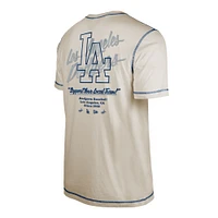 T-shirt pour homme Los Angeles Dodgers Team Split New Era blanc