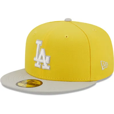 Men's Los Angeles Dodgers New Era Turquoise Icon Color Pack 59FIFTY Fitted  Hat