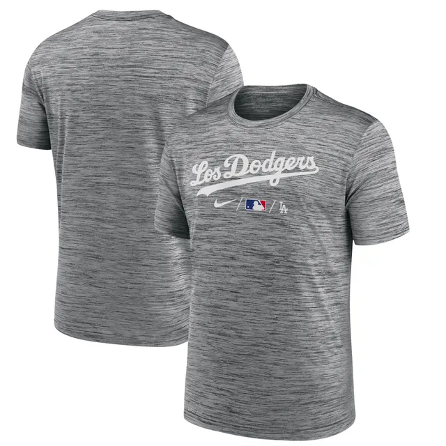 Men's Los Angeles Dodgers Nike White Primetime Property Of Practice T-Shirt