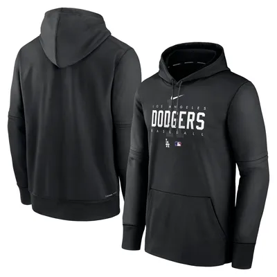 Men's Nike Anthracite Atlanta Braves Bracket Icon Performance Pullover Hoodie Size: Medium