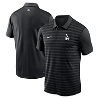 Polo Nike Victory Performance noir pour homme de la collection authentique Los Angeles Dodgers