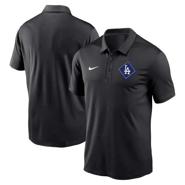 Nike Men's Los Angeles Dodgers Blue Logo Franchise Polo T-Shirt