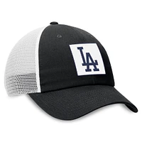 Casquette de camionneur ajustable Nike bleu marine Los Angeles Dodgers Rise pour homme
