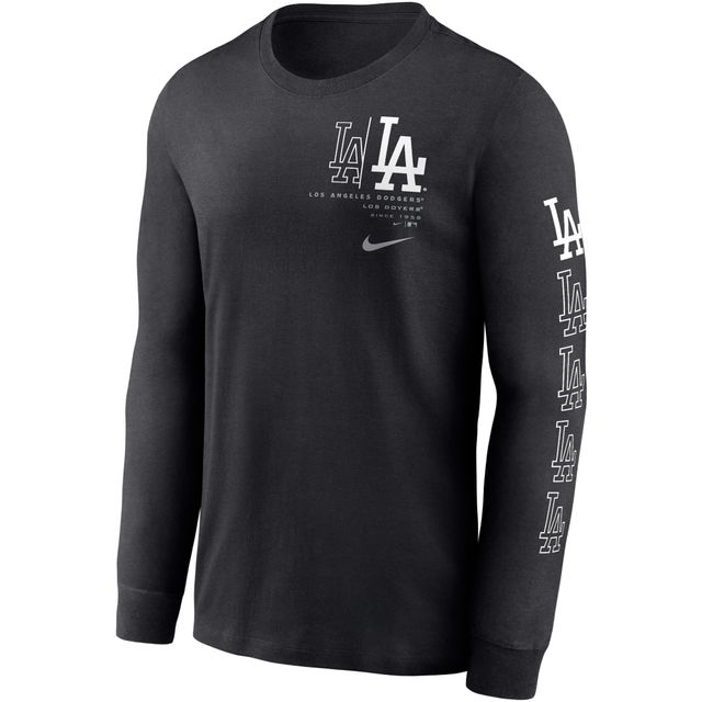 Fanatics Mens MLB Los Angeles Dodgers Black Shirt New XL