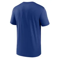 Los Angeles Dodgers Nike Wordmark Legend Performance T-Shirt - Royal