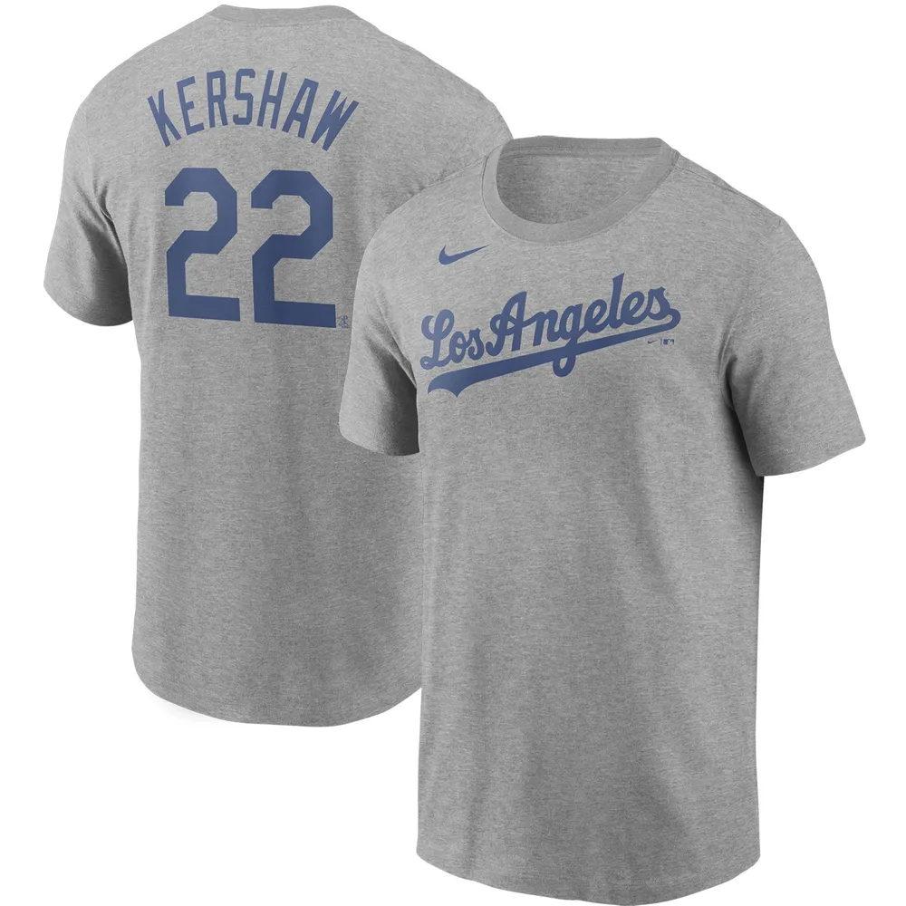 Lids Clayton Kershaw Los Angeles Dodgers Nike Name & Number T-Shirt