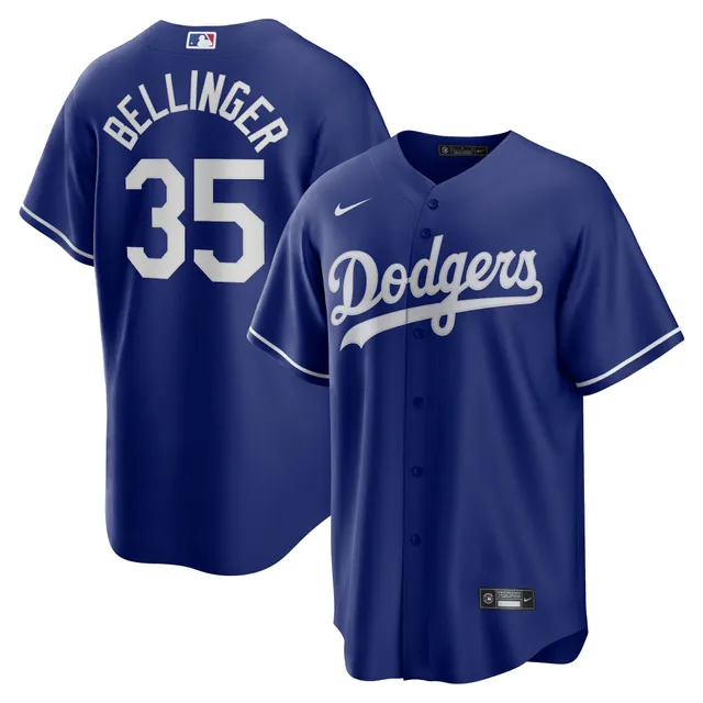 Men's Los Angeles Dodgers Cody Bellinger Nike Black Name & Number T-Shirt