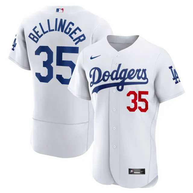 Youth Los Angeles Dodgers Cody Bellinger Nike Heather Gray Player Name &  Number T-Shirt