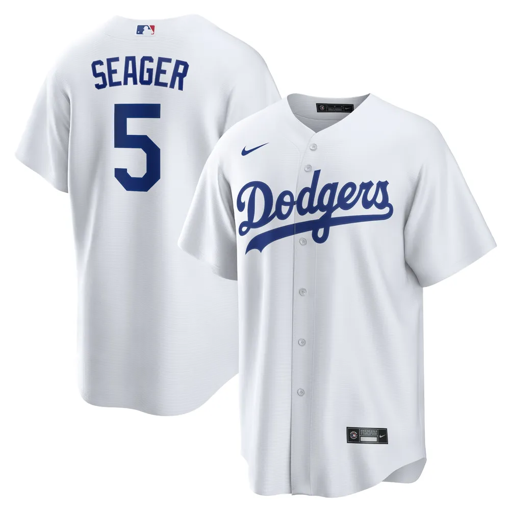 Men's Texas Rangers Corey Seager Nike White Home Authentic Player Jersey