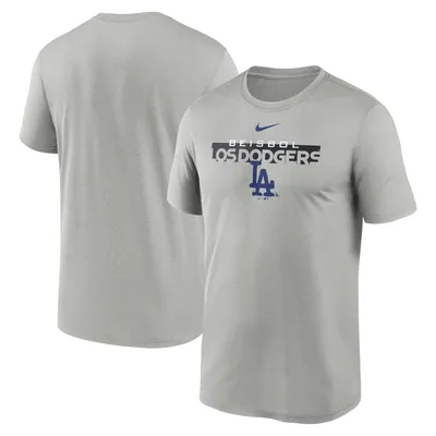 Los Angeles Dodgers Nike 2022 City Connect Legend Performance T-Shirt - Gray