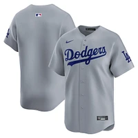 Men's Nike Gray Los Angeles Dodgers Alternate Limited Jersey