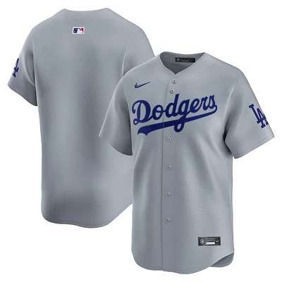 Men's Nike Gray Los Angeles Dodgers Alternate Limited Jersey
