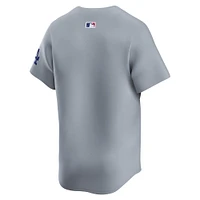 Men's Nike Gray Los Angeles Dodgers Away Limited Jersey