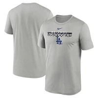 Men's Nike Gray Los Angeles Dodgers City Connect Legend Performance T-Shirt