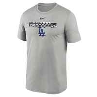 Men's Nike Gray Los Angeles Dodgers City Connect Legend Performance T-Shirt