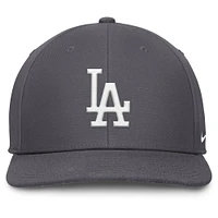 Casquette Snapback Nike Los Angeles Dodgers Pro Performance grise pour homme